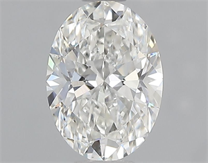 Picture of Natural Diamond 0.70 Carats, Oval with  Cut, H Color, VS2 Clarity and Certified by GIA