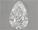 Natural Diamond 0.77 Carats, Pear with  Cut, H Color, SI2 Clarity and Certified by GIA