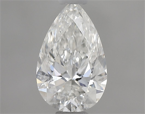 Picture of Natural Diamond 0.77 Carats, Pear with  Cut, H Color, SI2 Clarity and Certified by GIA