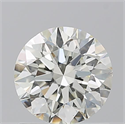 Natural Diamond 1.01 Carats, Round with Excellent Cut, L Color, VS2 Clarity and Certified by GIA