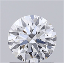 Del inventario de diamantes de laboratorio, 0.74 quilates, Redondo , Color D, claridad VS1 y certificado IGI