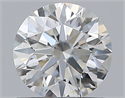 Diamante Natural 0.56 quilates, Redondo , Color F, claridad VVS1 y certificado GIA