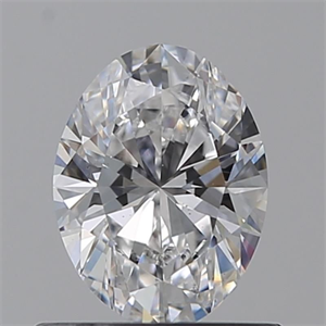 Picture of Natural Diamond 0.70 Carats, Oval with  Cut, D Color, VS2 Clarity and Certified by GIA