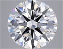 Lab Grown Diamond 5.02 Carats, Round with Ideal Cut, E Color, VVS1 Clarity and Certified by IGI