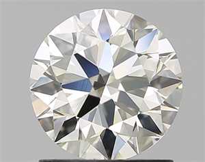 Picture of Natural Diamond 1.21 Carats, Round with Excellent Cut, L Color, VVS1 Clarity and Certified by GIA