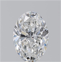 Diamante Natural 1.02 quilates, Ovalado , Color F, claridad I1 y certificado GIA