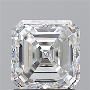 Picture of Natural Diamond 2.01 Carats, Asscher with  Cut, F Color, VS1 Clarity and Certified by GIA