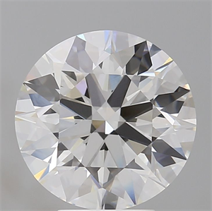Picture of Lab Grown Diamond 5.04 Carats, Round with Ideal Cut, F Color, VVS2 Clarity and Certified by IGI