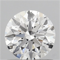 Del inventario de diamantes de laboratorio, 0.83 quilates, Redondo , Color D, claridad VS1 y certificado IGI