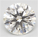 Natural Diamond 0.83 Carats, Round with Excellent Cut, I Color, VVS1 Clarity and Certified by GIA