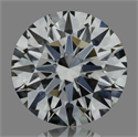 Diamante Natural 0.50 quilates, Redondo , Color J, claridad SI1 y certificado GIA