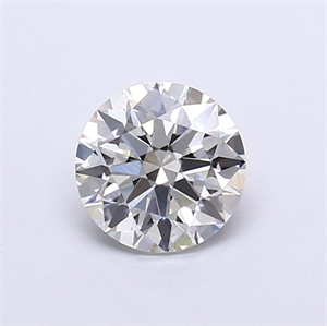 Picture of Lab Grown Diamond 1.10 Carats, Round with Ideal Cut, G Color, VVS2 Clarity and Certified by IGI