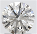 Diamante Natural 1.00 quilates, Redondo , Color J, claridad SI2 y certificado GIA
