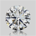 Natural Diamond 0.90 Carats, Round with Very Good Cut, D Color, SI1 Clarity and Certified by GIA