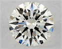 Natural Diamond 0.95 Carats, Round with Excellent Cut, J Color, VS2 Clarity and Certified by GIA