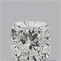 Natural Diamond 0.50 Carats, Cushion with  Cut, H Color, VS1 Clarity and Certified by GIA
