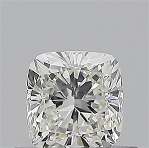 Foto Diamante Natural 0.50 quilates, Del cojín , Color H, claridad VS1 y certificado GIA de