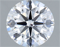 Lab Grown Diamond 2.50 Carats, Round with Excellent Cut, D Color, VVS2 Clarity and Certified by IGI