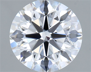 Picture of Lab Grown Diamond 2.50 Carats, Round with Excellent Cut, D Color, VVS2 Clarity and Certified by IGI