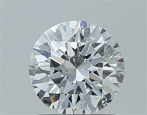 Picture of Natural Diamond 1.00 Carats, Round with Excellent Cut, D Color, SI1 Clarity and Certified by GIA