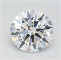 Lab Grown Diamond 0.74 Carats, Round with Ideal Cut, D Color, IF Clarity and Certified by IGI