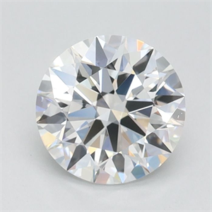 Picture of Lab Grown Diamond 0.74 Carats, Round with Ideal Cut, D Color, IF Clarity and Certified by IGI