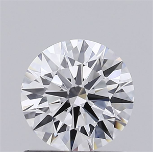 Picture of Lab Grown Diamond 1.04 Carats, Round with Ideal Cut, D Color, VVS1 Clarity and Certified by IGI