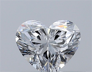 Picture of Natural Diamond 0.31 Carats, Heart with  Cut, E Color, VS1 Clarity and Certified by GIA