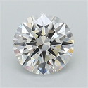 Del inventario de diamantes de laboratorio, 1.06 quilates, Redondo , Color D, claridad VS2 y certificado IGI