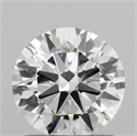 Lab Grown Diamond 1.03 Carats, Round with Excellent Cut, E Color, VVS2 Clarity and Certified by IGI