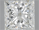 Natural Diamond 2.02 Carats, Princess with  Cut, I Color, VS2 Clarity and Certified by GIA