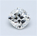 Natural Diamond 0.81 Carats, Cushion with  Cut, G Color, SI1 Clarity and Certified by GIA