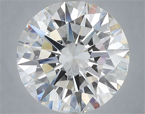 Picture of Lab Grown Diamond 6.05 Carats, Round with Excellent Cut, E Color, VVS2 Clarity and Certified by IGI