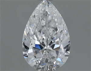 Picture of Natural Diamond 0.90 Carats, Pear with  Cut, D Color, VS1 Clarity and Certified by GIA