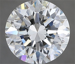 Foto Diamante Natural 3.00 quilates, Redondo , Color H, claridad VVS2 y certificado GIA de