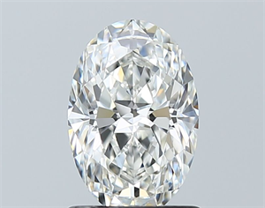 Picture of Natural Diamond 1.20 Carats, Oval with  Cut, G Color, VVS1 Clarity and Certified by GIA