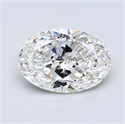 Diamante Natural 1.50 quilates, Ovalado , Color E, claridad VS2 y certificado GIA