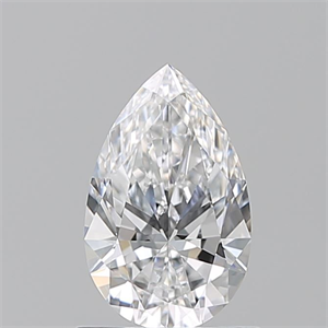 Foto Diamante Natural 0.90 quilates, De pera , Color D, claridad VVS2 y certificado GIA de