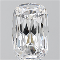 Natural Diamond 2.01 Carats, Cushion with  Cut, D Color, FL Clarity and Certified by GIA