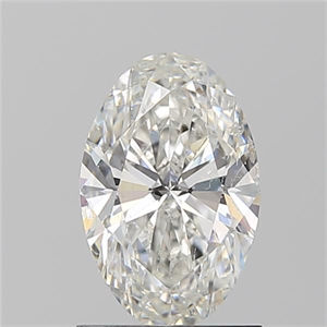 Picture of Natural Diamond 1.20 Carats, Oval with  Cut, G Color, SI2 Clarity and Certified by GIA