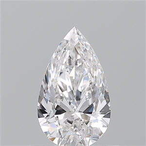 Picture of Natural Diamond 0.70 Carats, Pear with  Cut, E Color, VS1 Clarity and Certified by GIA