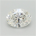 Diamante Natural 0.70 quilates, Ovalado , Color H, claridad VS1 y certificado GIA