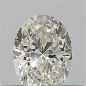 Picture of Natural Diamond 0.24 Carats, Oval with  Cut, I Color, VVS1 Clarity and Certified by IGI
