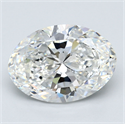 Natural Diamond 5.01 Carats, Oval with  Cut, F Color, VS1 Clarity and Certified by GIA