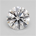 Lab Grown Diamond 3.14 Carats, Round with Ideal Cut, D Color, IF Clarity and Certified by IGI
