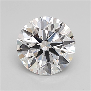Picture of Lab Grown Diamond 3.14 Carats, Round with Ideal Cut, D Color, IF Clarity and Certified by IGI