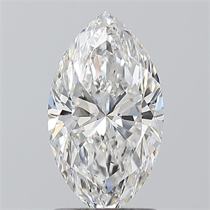Picture of Natural Diamond 1.50 Carats, Marquise with  Cut, E Color, SI2 Clarity and Certified by GIA