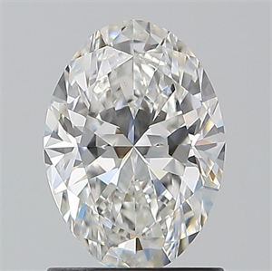 Picture of Natural Diamond 1.20 Carats, Oval with  Cut, G Color, VS1 Clarity and Certified by GIA