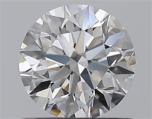 Picture of Natural Diamond 0.76 Carats, Round with Excellent Cut, E Color, SI2 Clarity and Certified by GIA