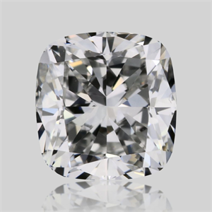 Foto Diamante Natural 0.50 quilates, Del cojín , Color F, claridad VS1 y certificado GIA de